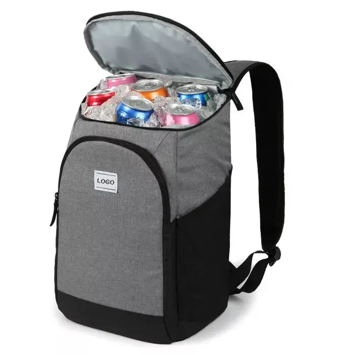 Fashion Customized Backpack, Handle Soft Leakproof Wine Bottles Outdoor Picnic Travel Lunch Insulated Camping Cooler Bags Box/