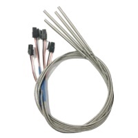Hengsheng termokopel produsen K jenis Sensor suhu 4mm * 73mm dengan konektor Molex