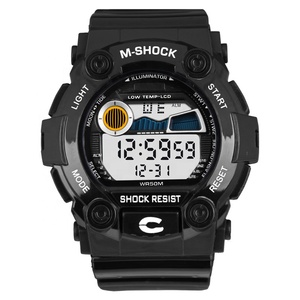 Reloj minimalista Para adultos, pulsera Digital LCD multifunción con logotipo personalizado, resistente a los golpes, venta al por mayor de fábrica - Product Image 3