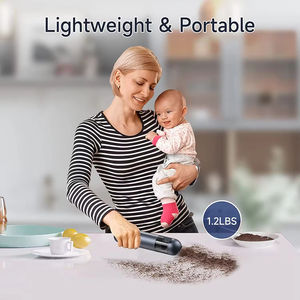 High-Power USB Car Vacuum Cleaner Cordless Electric Dust Blower for Computer <b>Keyboard</b> Handheld Use with Battery Power - Product Image 3