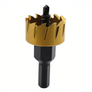 Lame de scie cloche HSS 38 mm revêtue de titane pour perçage du bois et du métal - Product Image 2