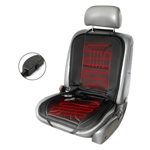 <span class=keywords><strong>Coussin</strong></span> de siège chauffant noir, pour voiture, domicile, bureau, classique, 12V, météo froid et hiver - Product Image 1