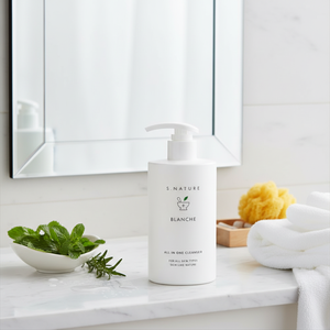 S.NATURE BLANCHE Gel Douche Moussant Nettoyant en Profondeur aux Herbes pour Peaux Normales - Produit Phare : Investissement Audacieux dans des Tests d'Échantillons de Qualité - Product Image 3