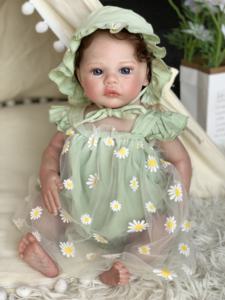 Dongguan Boutique Gril รูปแกะสลักเกิดใหม่ขนาด65ซม. ตุ๊กตาลากควีนสไตล์แอฟริกาใต้ - Product Image 2