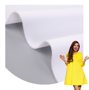 Tela de Vestir 3D Tipo Scuba Sandwich de Poliéster y Elastano de Punto, 95%P+5%sp, 260GSM, 75D/36F, Precio de Fábrica - Product Image 1