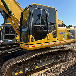 Excavadora usada 2022 KOMATSU PC200 de 20 toneladas, nueva importación de Japón, engranaje de bajas horas de trabajo, EPA, CE, aprobado, gran oferta, condición de Boutique - Product Image 3