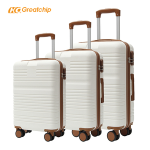 Valise ABS de haute qualité avec fermeture éclair et roues universelles silencieuses durables et légères avec serrure TSA - Product Image 1