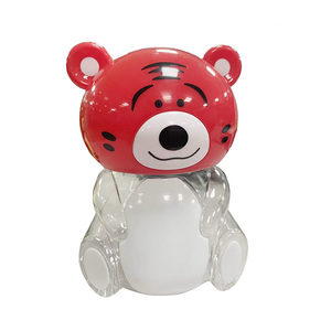 Pot à bonbons en plastique personnalisé en forme d'animal mignon pour cadeaux de fête, Pâques, Halloween, OEM/ODM, conteneur à bonbons fantaisie en gros - Product Image 4