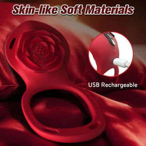 Adulti BDSM sesso femminile giocattolo per adulti prodotti per adulti collant vibratori per donna Multi modalità regolabile fibbia anelli vibranti - Product Image 4