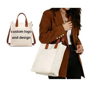 Wholesale Ring <b>Pouch</b> Packaging Single Shoulder Bag Canvas Bag Custom Print - Product Image 1