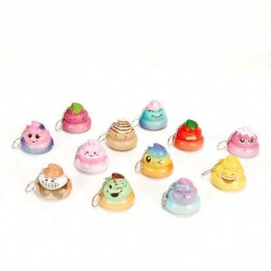 Hot Best Selling Small Keychain Squishy Toys PU Foam for Automotive Parties Promotional Gifts Welcome Gifts Trade Show Giveaways - Product Image 4