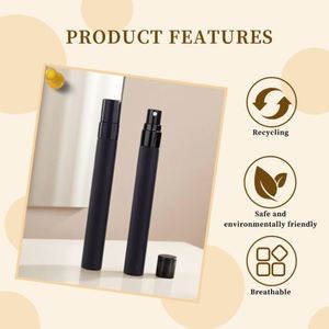 Wholesale Factory Travel <b>30ml</b> Clear Transparent Glass Spray <b>Bottle</b> Mini Pocket <b>Perfume</b> <b>Bottle</b> Screen Printing Pump Sprayer - Product Image 4