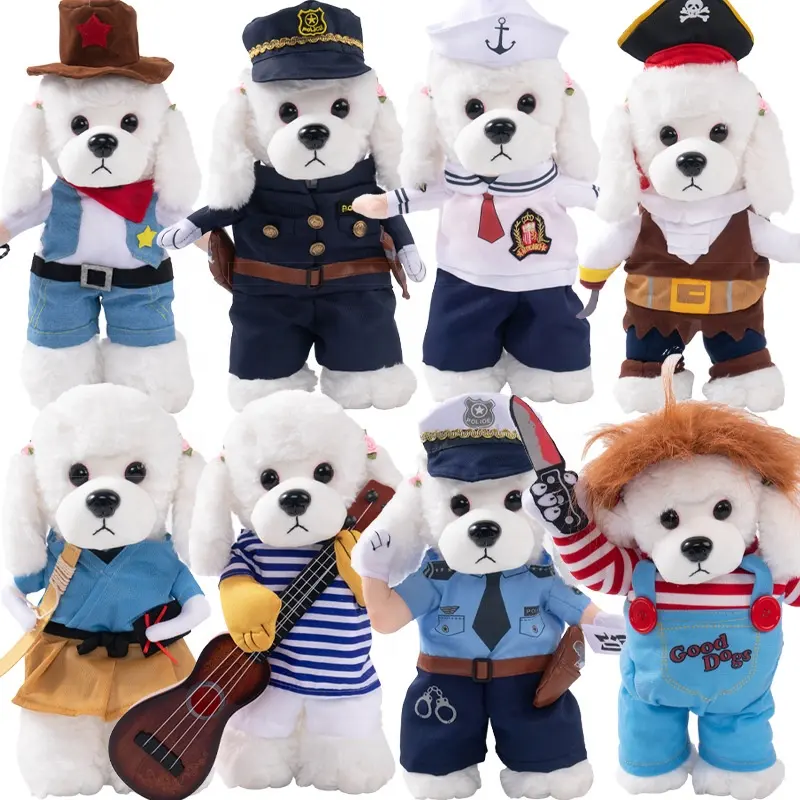 Handsome Pet Clothes for Dogs Cat Sailor Pirate Captain Doctor Clothing Personality Design Cosplay Pet Cat Clothes