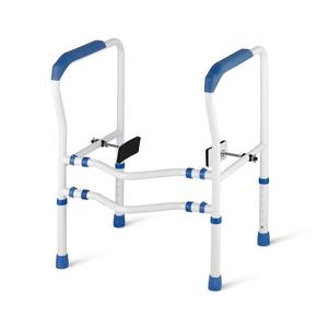 Barras de seguridad para baño, marco de apoyo para inodoro, capacidad de carga de 136 kg para usuarios mayores y con discapacidad - Product Image 2
