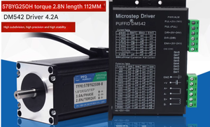 57สเต็ปเปอร์มอเตอร์2.8N เส้นผ่าศูนย์กลางเพลา8มม. ตะกั่ว80ซม. รุ่น: <span class=keywords><strong>57BYG250H</strong></span> - Product Image 4
