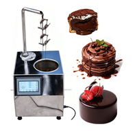 Nouvelle machine distributrice de chocolat de type commercial, série Diamond, avec fonctions de fusion et de contrôle de température
