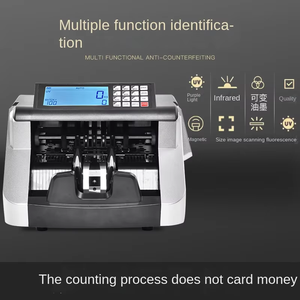 Compteur de billets de haute qualité, détecteur de monnaie, compteur de billets de banque, compteur de billets de précision pour les guichets de billetterie d'événements - Product Image 4