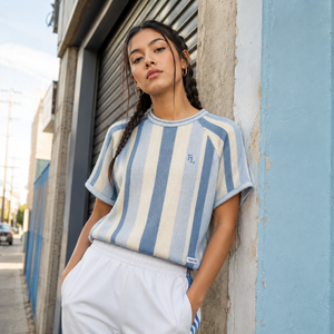 Maillot de rugby personnalisé pour femme, pull en tricot à col en V, motif brodé, manches longues, pull d'hiver, style maillot de sport - Product Image 1