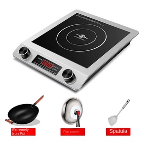 Inducción comercial 3500W OEM Cocina de inducción cóncava eléctrica portátil Cocina de inducción comercial de velocidad rápida - Product Image 4