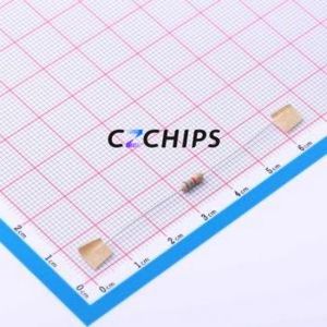 Resistencia de Orificio Pasante CR1/4W-6K8 5%-OT52, Componente de Orificio Pasante (THT), Película de Carbono D2.7xL6.2mm 6.8kOhm 5% 250V - Product Image 1