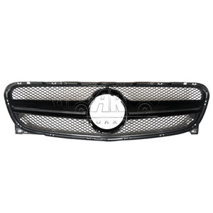 Bon marché Accessoires de voiture Style AMG Grille avant X156 GT Grill pour <span class=keywords><strong>Mercedes</strong></span>-Benz <span class=keywords><strong>GLA</strong></span> X156 2014 2015 <span class=keywords><strong>2016</strong></span> - Product Image 1