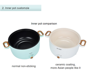 Heißer Verkauf 4L Multifunktions-Elektro kochtopf mit großer Kapazität für den Heimgebrauch - Product Image 6