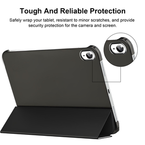 Étui <span class=keywords><strong>de</strong></span> protection pour <span class=keywords><strong>tablette</strong></span> iPad 10e génération, coque arrière rigide translucide en PC, support intelligent, compatible Touch ID, fonction veille/réveil automatique - Product Image 5