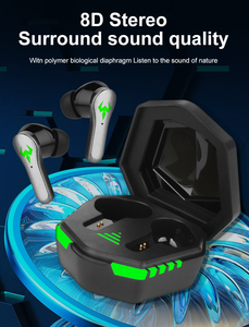 Audífonos Inalámbricos N35 para Juegos, Mini Audífonos Intrauditivos con Luces LED, Baja Latencia, Sonido Impactante, Resistentes al Agua y con Funciones de Banco de Energía - Product Image 4