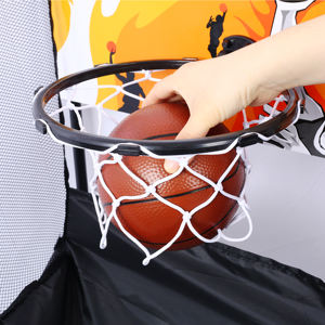 Centre de divertissement pliable 5 en 1 : billard, hockey sur air, baby-foot, tennis de table, basketball - Product Image 1