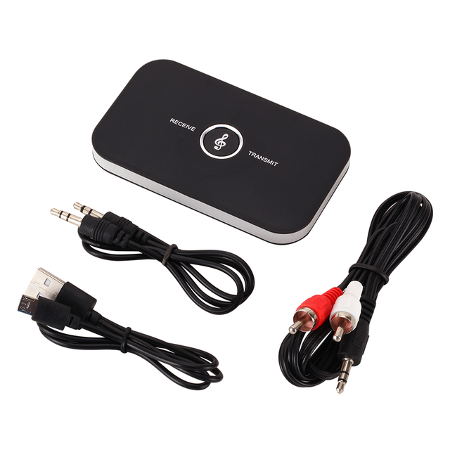BT-Compatible 5.0 Audio Transmitter Receiver 3.5mm RCA AUX Jack Stereo Music Wireless Adapter Dongle For PC TV Headphone