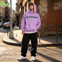 Hoodie personnalisé 400 g/m², hoodies Spider, design de fournisseurs, coton de haute qualité, streetwear unisexe
