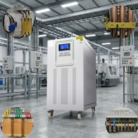 Production en usine - AVR industriel SBW 500 KVA triphasé pour lignes de production en usine - Commande en gros