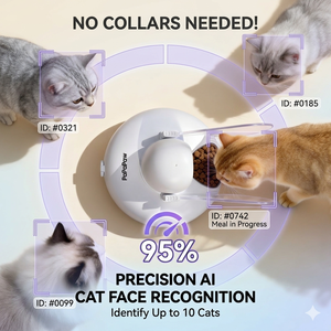 Usine OEM/ODM : Distributeur intelligent de nourriture pour animaux de compagnie avec reconnaissance faciale IA, anti-vol, unique au monde, avec stockage - Product Image 6