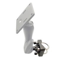 Support de tablette réglable pour bateau avec fixation en U et rotule de 1,5 pouce