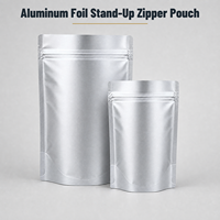 Sachets Doypack refermables en aluminium, tailles assorties, pour échantillons et remplissages en vrac