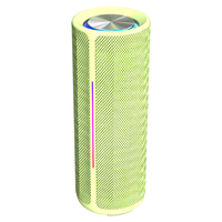 Haut-parleur portable sans fil avec lumière RGB 5.3, étanche IPX6, son HiFi, basses puissantes et microphone intégré