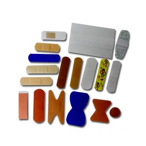 Tali luka ramah lingkungan, alat bantu medis ukuran besar hipoalergenik kain elastis kustom perban luka berperekat untuk jari atau hidung - Product Image 1