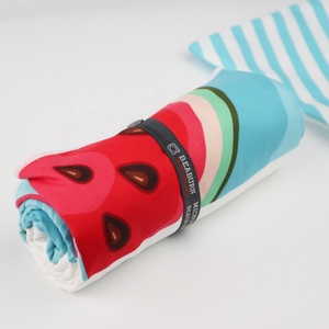 Tùy chỉnh in cát miễn phí bãi biển Khăn bán buôn với mô hình - Product Image 2