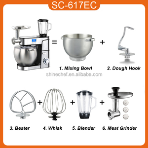 5kg 12L đứng bánh bánh thực phẩm trộn nhà bếp ý nhà máy xoắn ốc bánh mì thương mại bột trộn với máy xay sinh tố - Product Image 6