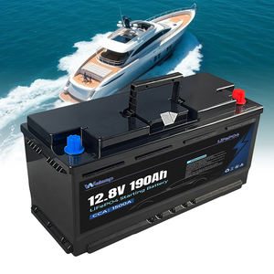 12v 185ah סוללת ליתיום סוללת ליתיום-ימית החל סוללת lifepo4 סירה מתנע סוללת lifo4 - Product Image 1