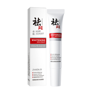 ZHIDUO Etiqueta privada Cuidado DE LA PIEL orgánico Blanqueamiento Fade Dark Spot Facial Eliminación de pecas <span class=keywords><strong>Crema</strong></span> blanqueadora - Product Image 1
