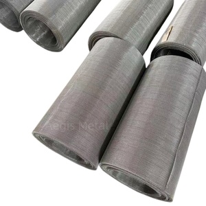 Maille métallique en alliage cuivre-nickel Monel 400, 915 mm de largeur, 10 mailles <span class=keywords><strong>x</strong></span> 1,0 mm - Product Image 1