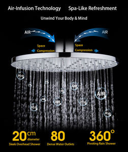 Smart Digital Display 4-Speed Shower Thermostatic Set Top Sale Brass Bathroom System with Single Handle & Jet <b>Spray</b> Pattern - Product Image 4