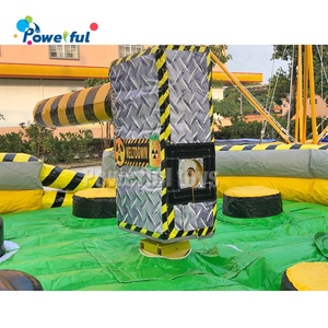 Juego Inflable Deportivo Wipeout Eliminator, Juego de Saltos Inflable Meltdown, Equipo de Juegos para Patio de Recreo, Parque de Trampolines Wipeout - Product Image 4