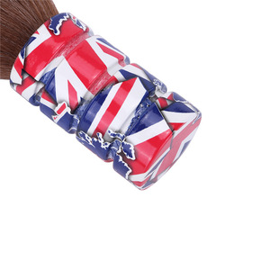 Hairbrush Nylon Soft Bristle <b>Round</b> Paddle Styling <b>Brush</b> National Flag Skull Heart Design Hair Styling Tools - Product Image 3