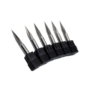 <span class=keywords><strong>Tungsten</strong></span> carbide Khắc Máy cắt với tin/altin lớp phủ CNC chế độ điều khiển cho kim loại khắc & đá cẩm thạch End Mill bit chế biến - Product Image 1