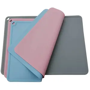 SIlicone tapis d'isolation domestique tapis de table à manger pour écoliers