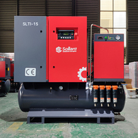 Compresseur d'air 4-en-1 Sollant – Fournisseur fiable de compresseurs d'air – Service OEM/ODM disponible – Compresseur d'air tout-en-un