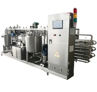 Pasteurisateur de lait de boisson de jus haute performance/stérilisateur UHT de lait/prix de pasteurisateur UHT de lait de laboratoire