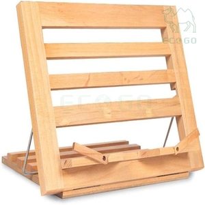 Portable Book Holder Display Rack Educational Games Mini Desktop Wooden Art Easel Stand for Painting for Kids Children - Product Image 1